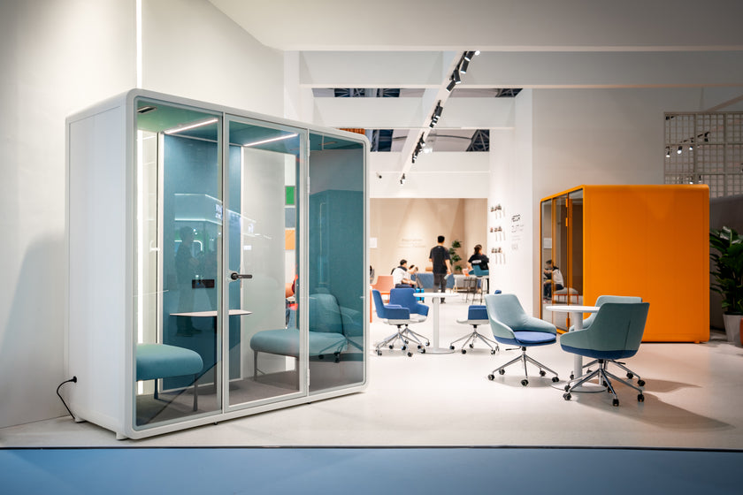 How Custom Colors in Office Pods Can Reflect Your Brand and Improve Employee Experience